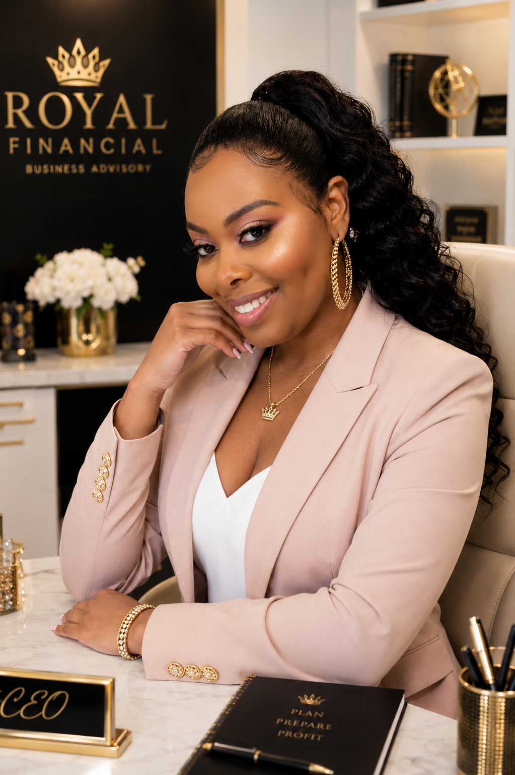 India Denise, Founder and CEO of Royal Financial